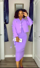 Load image into Gallery viewer, Lavender Laces Jacket