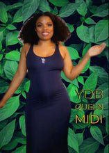 Load image into Gallery viewer, YDB Queenđź‘‘Midi Dress