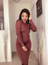 Load image into Gallery viewer, 🖤🤎She Classy Midi Dress